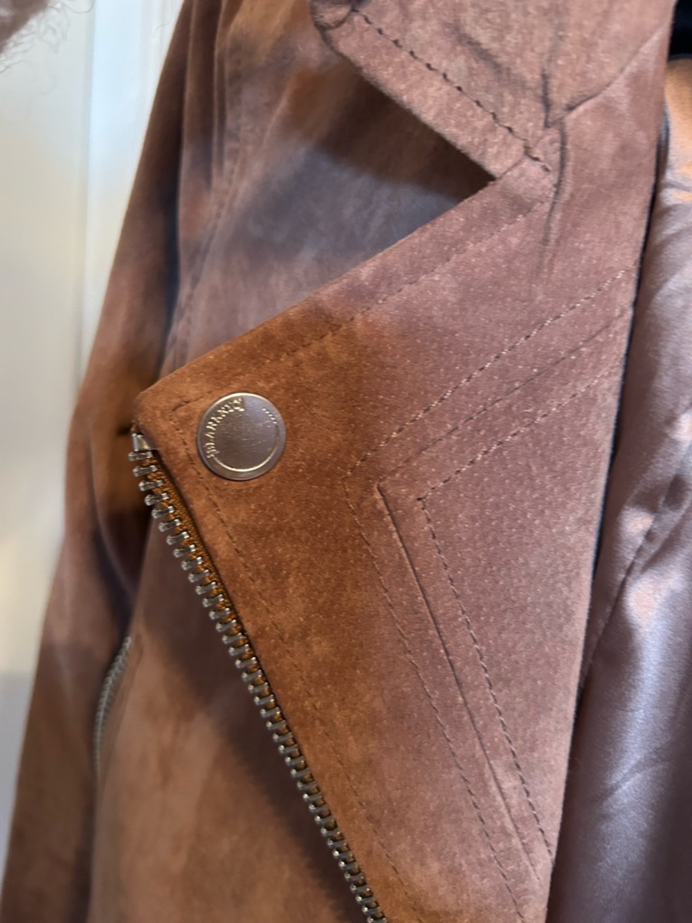 BLANK NYC SUEDE MOTO JACKET - SZ XSMALL - Picture 5 of 5